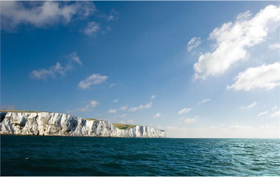 Cliffs from sea