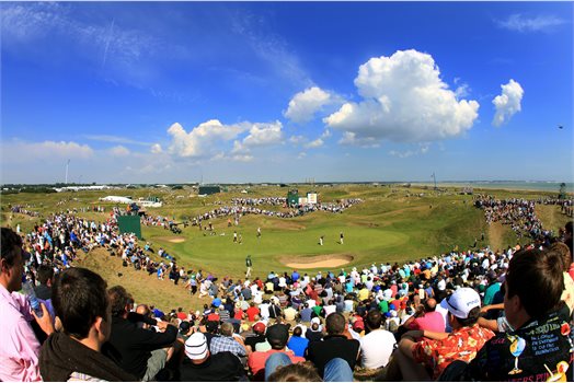 Crowds at The Open