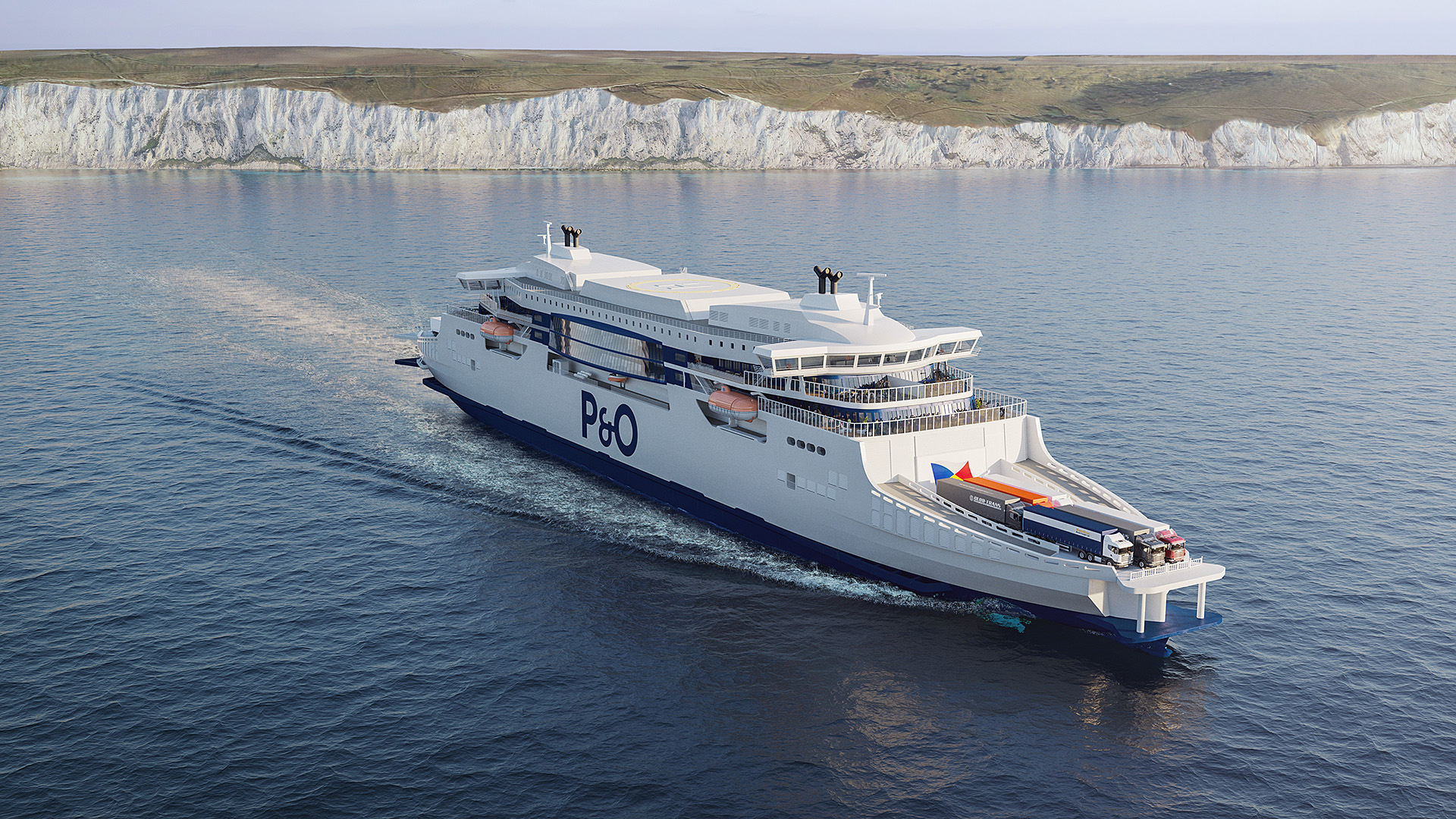 P&O new ferry - Day